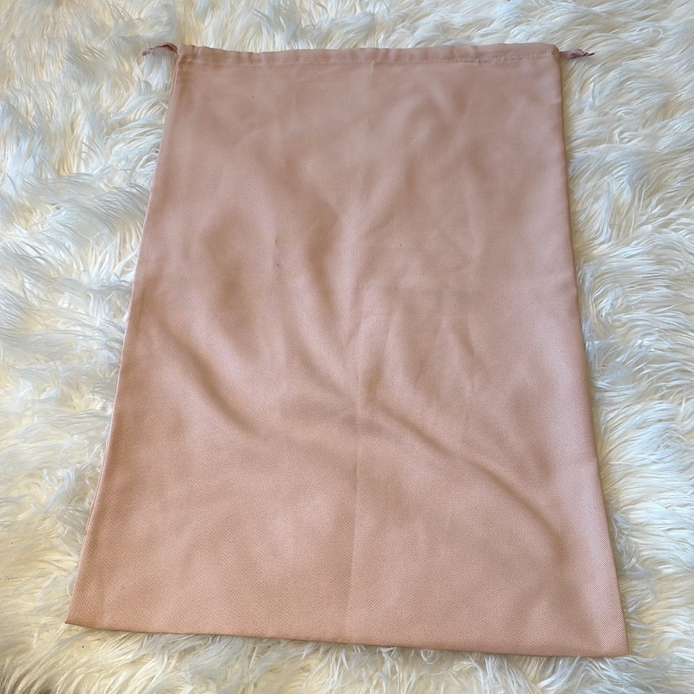 Stuart Weitzman Dust Bag Large Drawstring Blush P… - image 4